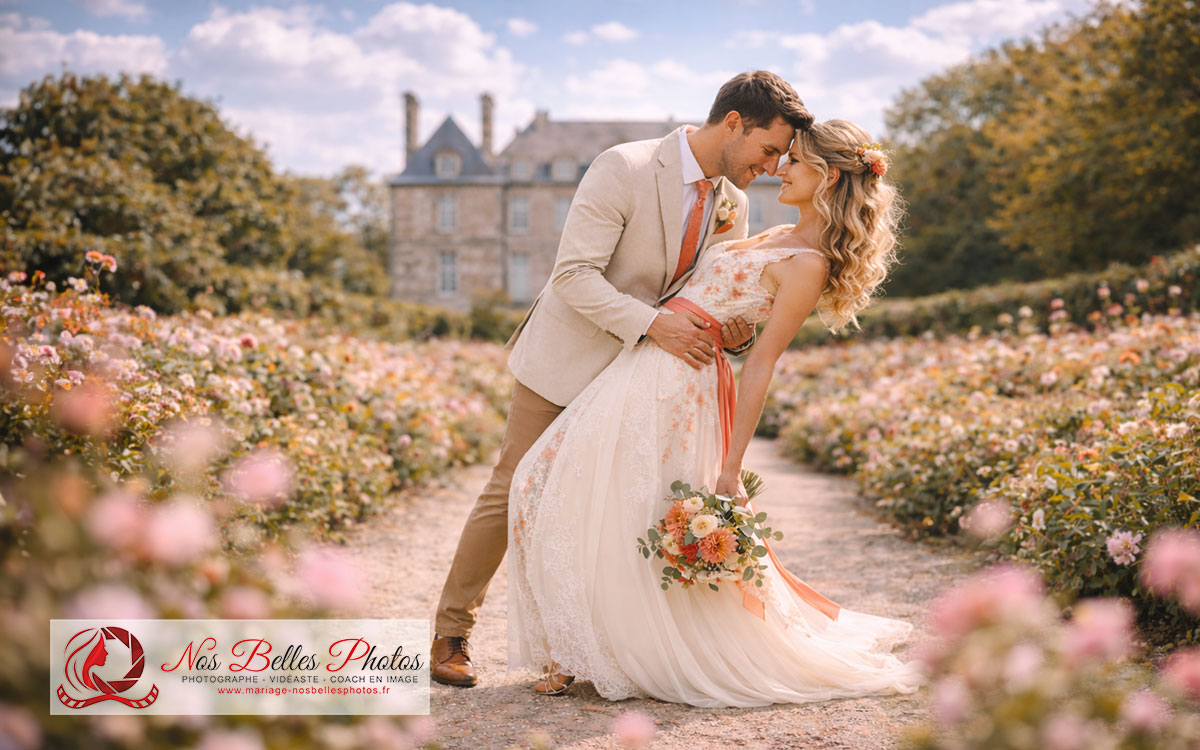 Tarifs photographe mariage Saint‑Malo, séance Day After, shooting photo couple après mariage, en Ille‑et‑Vilaine