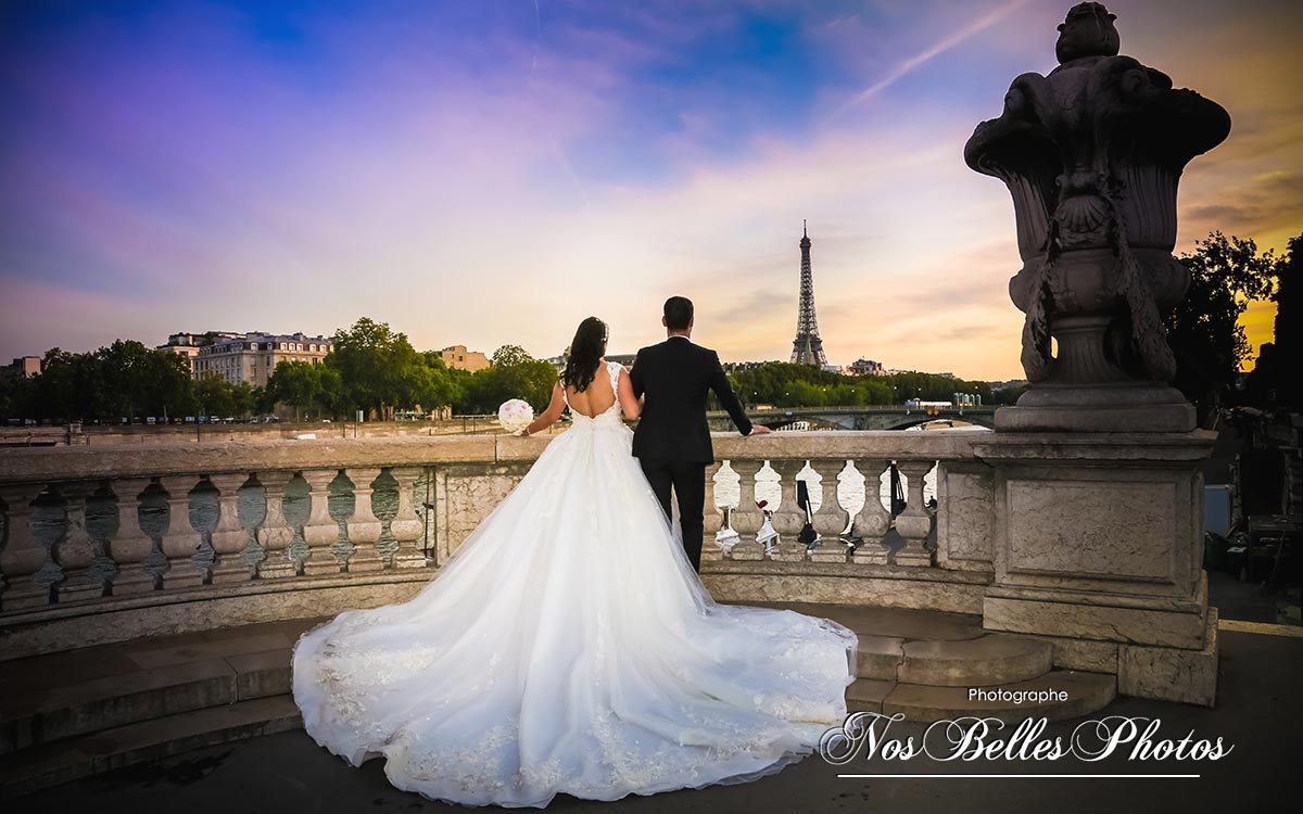Photos de mariage à Paris