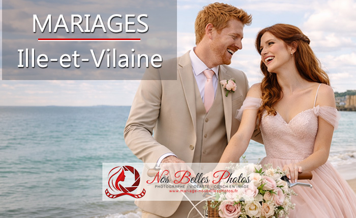 Photographe mariage Ille‑et‑Vilaine – photos naturelles et précieuses