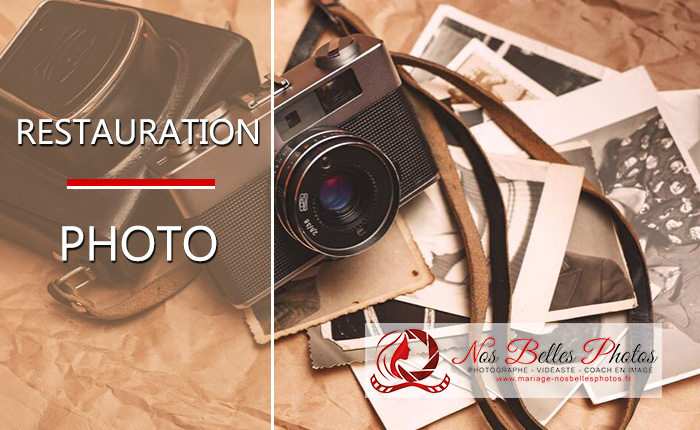 Réparation photo abîmée – restauration professionnelle