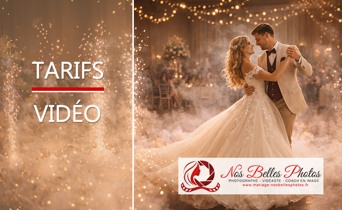 Tarifs vidéaste mariage et prestations vidéo