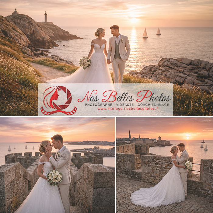 Tarifs photographe mariage Saint‑Malo en Ille-et-Vilaine