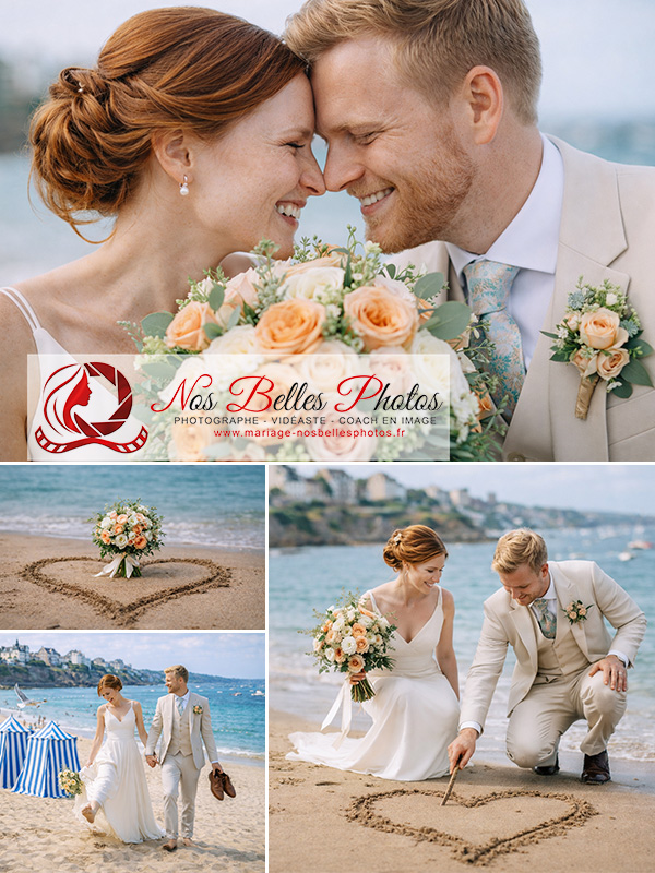 Photographe mariage à Dinard – reportage photo et séance couple