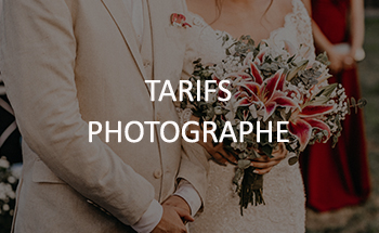 Tarifs photographe mariage